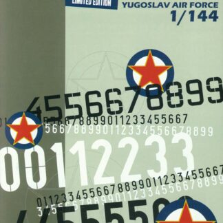 ROUNDELS, FLAGS & NUMBERS Yugoslav Air Force (1/144)