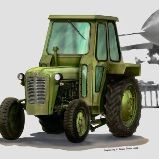 IMT 533 military tractor with cabin (1/72)