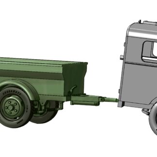 ZASTAVA trailer 0,5 t (1/87)