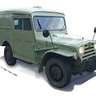 Zastava AR-55/V communication car (1/160)